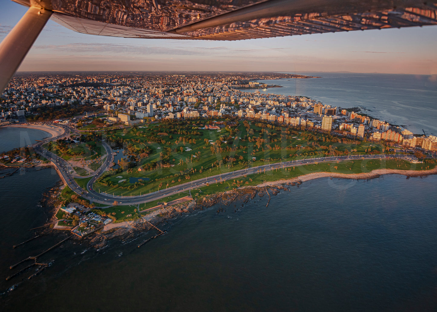 Punta Carretas desde el aire