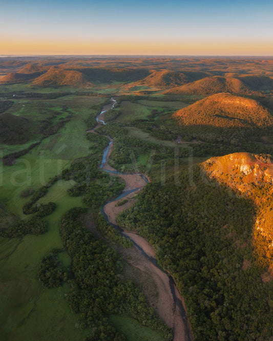 Amanecer en el  Valle del Lunarejo