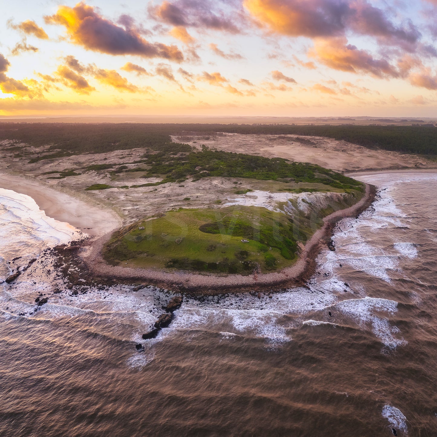 Atardecer en el Cerro Verde