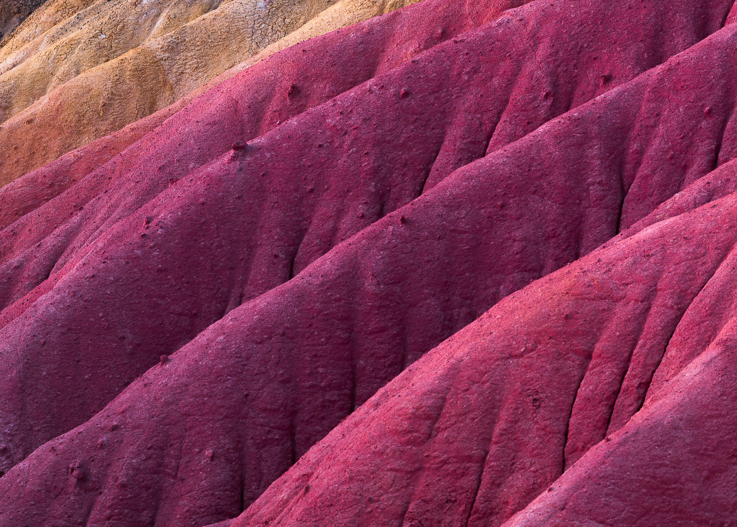 Tierra de colores y sus detalles