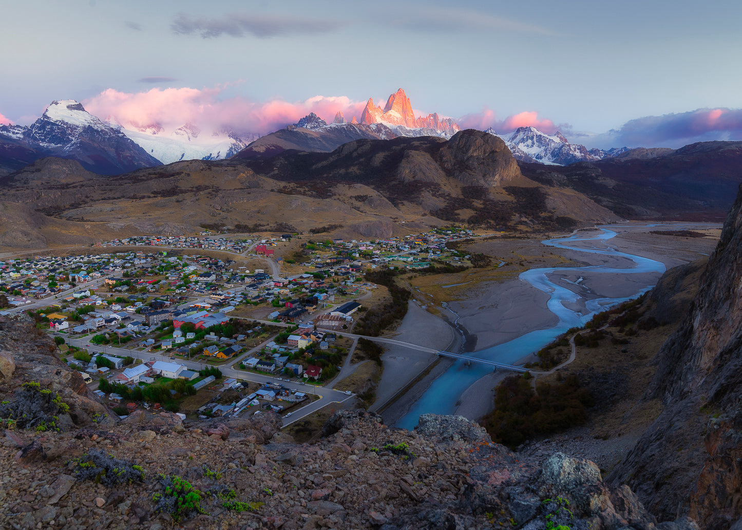 El Chaltén al Amanecer