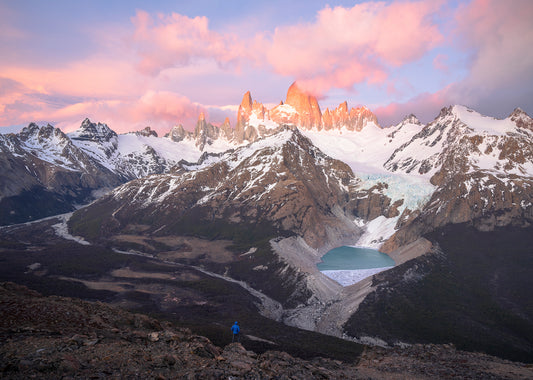 Laguna Piedras Blancas y el Amanecer